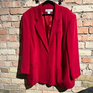 Vintage Women’s red blazer - size 24
